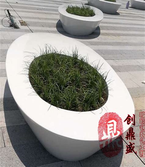 圆形玻璃钢树池坐凳 - 深圳市创鼎盛玻璃钢装饰工程有限公司
