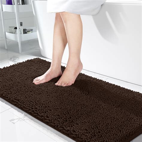Amazon.com: Yimobra Bathroom Rugs, 36'' x 24'', Extra Soft Chenille ...