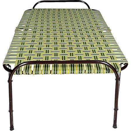 STMMZ® India Portable Single Folding Bed Heavy Duty Foldable Bed Frame ...