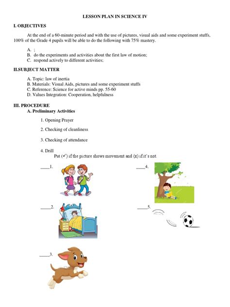 Lesson Plan On Inertia 的图像结果