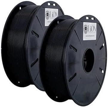 LiON 3D Printing Filaments Black PLA Filament Premium 3D Printer ...