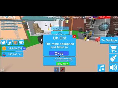 Roblox mining simulator|Shadow stone - YouTube