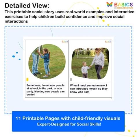 Introducing Myself – Free Social Story for Kids' Communication Skills