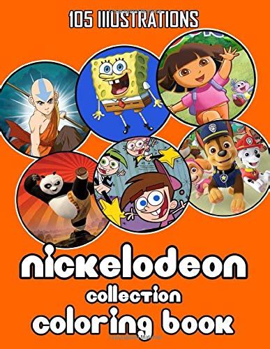 Buy Nickelodeon Collection Coloring Book: Nickelodeon Television ...