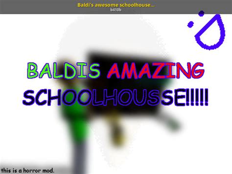 Image result for Baldi Horror Mods