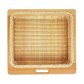 AKWAY Wicker Rectangular Basket For Modular Kitchen | Pull Out ...