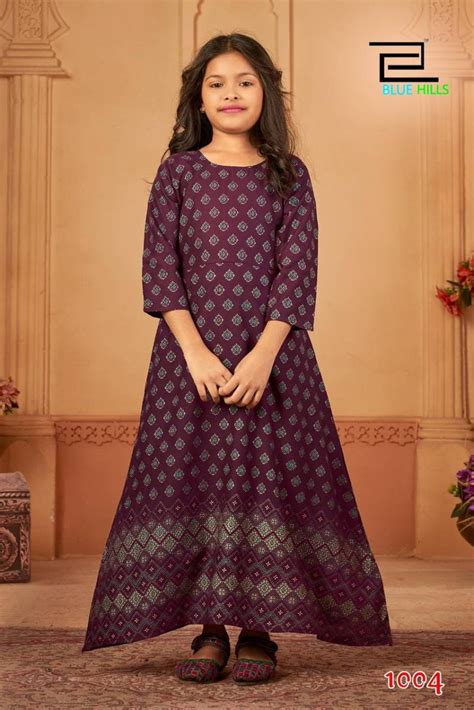 Blue Hills Walkway For Girls Vol 45 Kids Wear Gown Collection