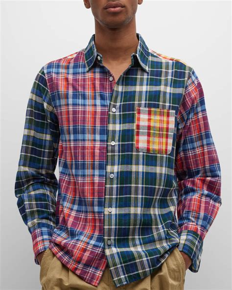 Original Madras Trading Co. Men's Long-Sleeve Winter Madras Shirt ...