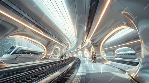 Image result for Futuristic Hyperloop Train
