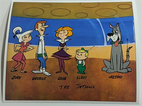 Download The Jetsons Characters With Names Wallpaper | Wallpapers.com