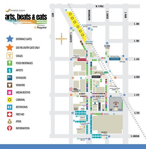 Event Map — Arts Beats & Eats
