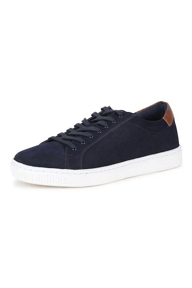 Buy Men Navy Lace Up Shoes Online - 408937 | Peter England