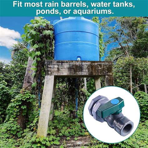 Sanpaint PVC Rain Barrel Diverter Kit, 3/4 Inch Rain Barrel India | Ubuy