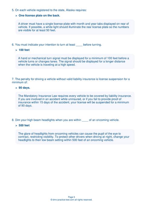 FREE Alaska DMV Practice Test | Driving License Permit test Alaska 2026 #1