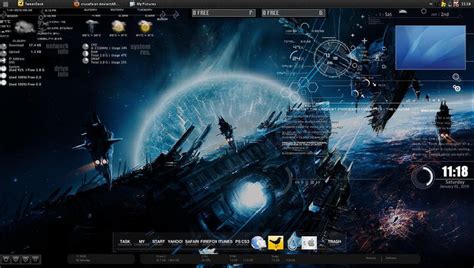Computer Desktop Design Rainmeter 的图像结果