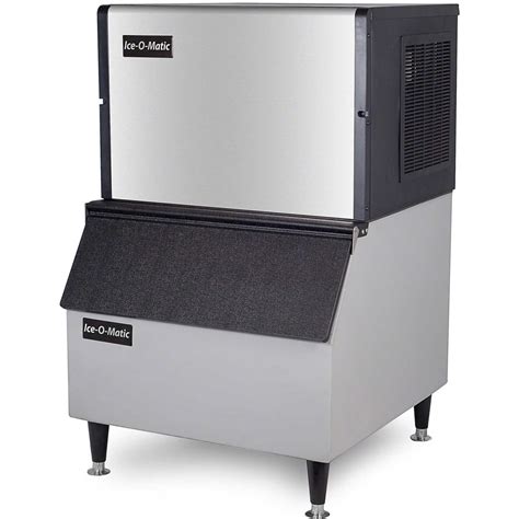 Ice-O-Matic 529 Lb. Commercial Ice Maker With 344 Lb. Storage Bin ...