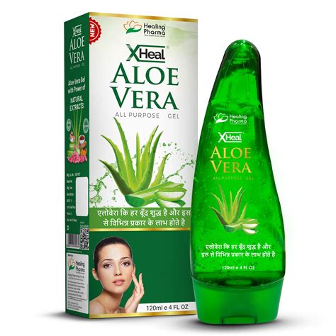 Aloe Vera Gel for Glowing Skin & Shiny Hair Naturally – Healing Pharma