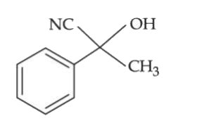 The structure of product C, formed by the following sequence of `"CH ...