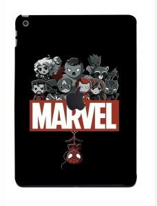 CLAXA Comic Marvel Apple 2021 IPAD 10.2 8th Gen Back Skin Guard, Comic ...