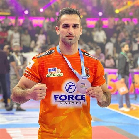 Fazel Atrachali Athlete Kabaddi Wife Age Kids Vivo Pro Kabaddi Instagram