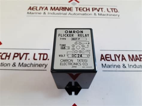 Omron Mkf-p Flicker Relay 0.5S Dc24V – Aeliya Marine Tech®