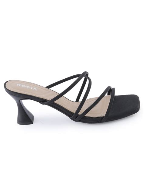 Shop Rocia By Regal Black Women Strappy Classic Stilettos Online