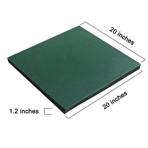 uyoyous Thick Interlocking Safety Flooring Rubber Playground Tiles Eco ...