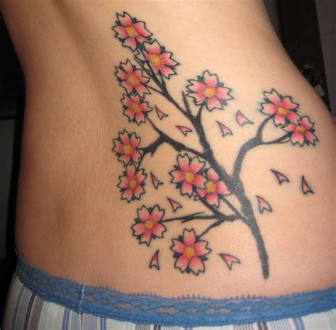 Cherry Blossom Tattoos Designs, Ideas and Meaning - Tattoos For You