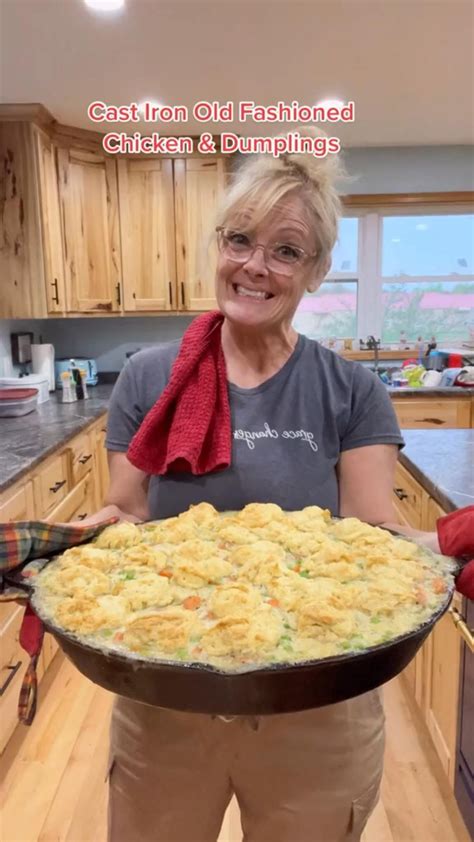 Cast iron old fashioned chicken dumplings cream base part 1 – Artofit