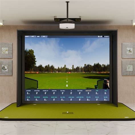 ProTee VX SIG12 Golf Simulator Package – Shop Indoor Golf