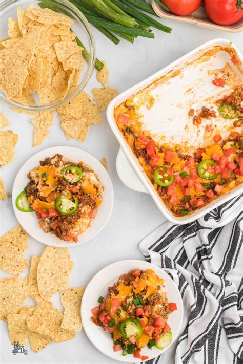 Baked Taco Dip