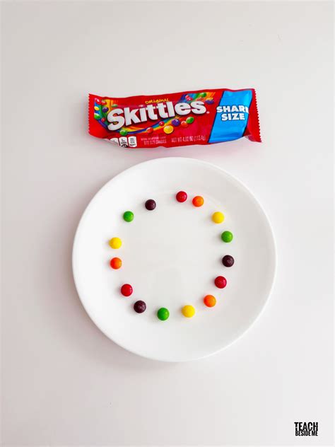 Skittles Experiment: Rainbow Candy Science +Art Activity - Teach Beside Me
