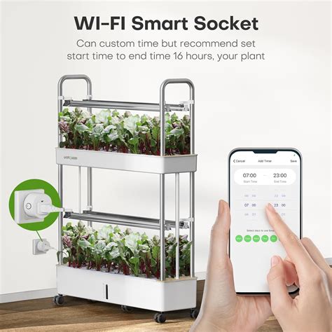 Ahopegarden Smart Indoor Hydroponics Growing System with LED India | Ubuy
