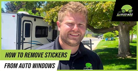 Image result for Remove Window Stickers