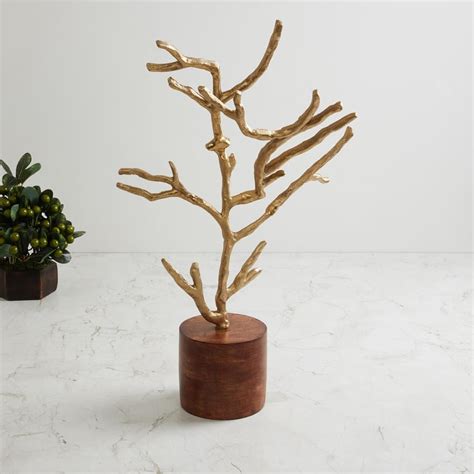 Buy Fiesta Gold Textured Metal Table Accent from Home Centre at just ...