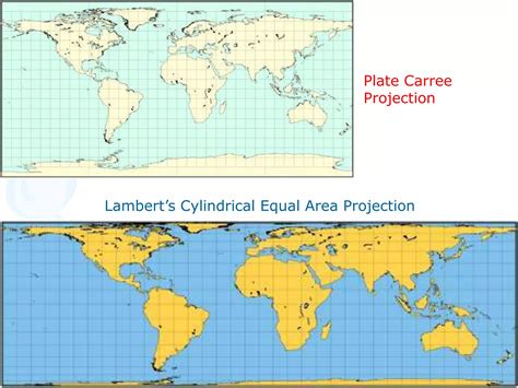 Image result for Different Types of Map Projections