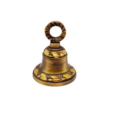 PREMIUM BELLS ( ANTIQUE SHADE ) FOR POOJA ROOM DOOR DECORATION ...