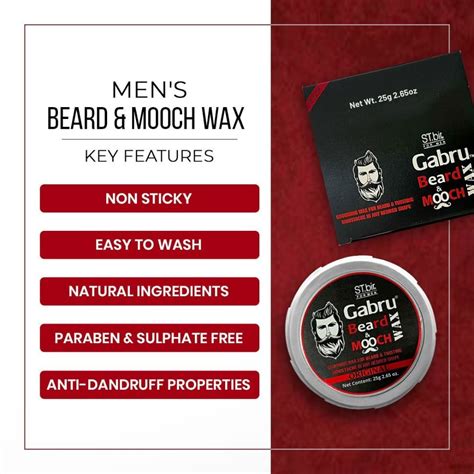 Gabru | ST.bir Gabru Beard and Mooch Wax | Best Quality Products