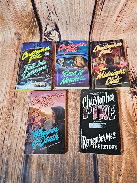 Christopher Pike Book Lot of 5 Vintage Young Adult Mystery Books ...