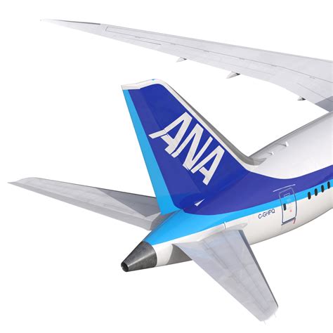Boeing 787 9 Dreamliner All Nippon Airways 3D | 3D Molier International