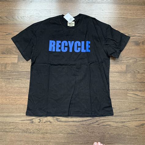 Gallery Dept. black and blue tee | Depop
