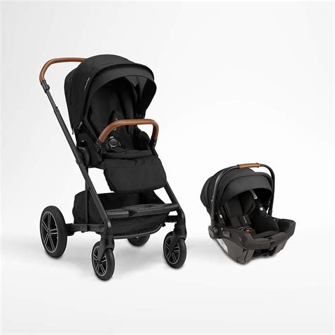 Nuna PIPA Urbn Caviar Black Baseless Baby Car Seat + MIXX Next Stroller Travel System + Reviews ...