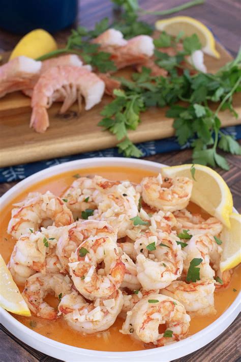 Garlic Butter Argentine Red Shrimp Recipe