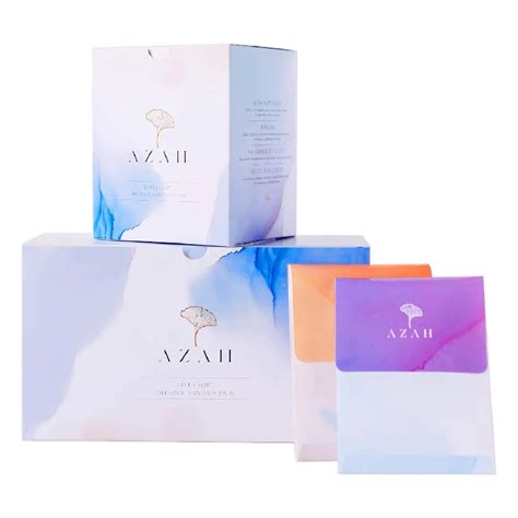 AZAH Cotton Sanitary Pads With Disposable Bag