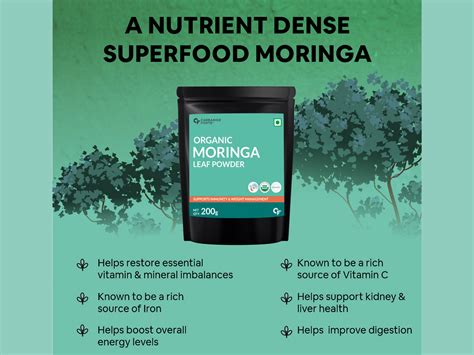 Buy Carbamide Forte Organic Moringa Leaf Powder Online | Clinikally