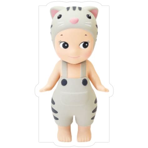 Silver Tabby Cat Life Sonny Angel Sticker in 2025 | Sonny angel, Cute ...