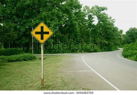 Image result for Intersection Warning Sign