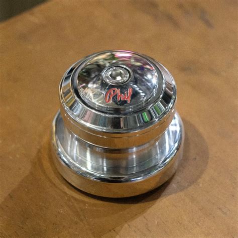 【PHIL WOOD】 1-1/8" - 1.5"(EC34&EC44) HEADSET (SILVER、BK、RED、BLUE、GREEN ...