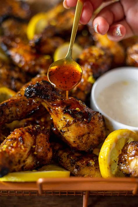 Hot Honey Lemon Pepper Wings - NorthEast Nosh Recipes