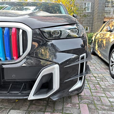 X5 G05 Lci 2023+ M Sport X5m Front Bumper Canard Lip Splitter Skirts ...